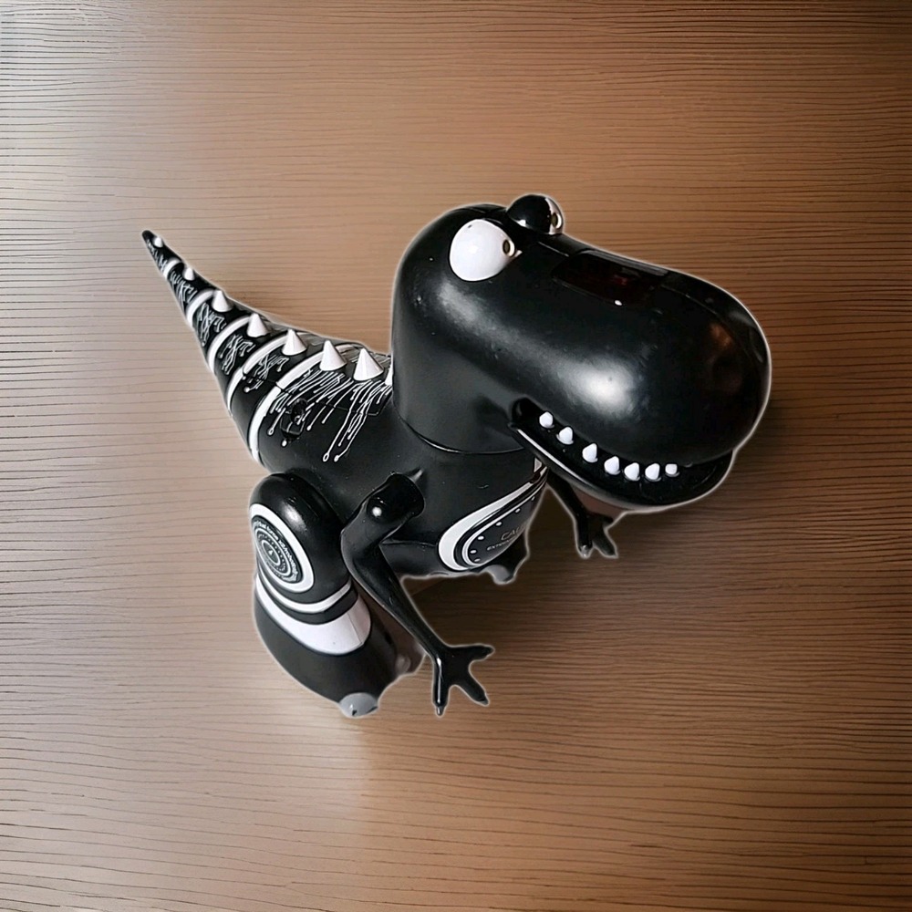 Sharper Image T-Rex Dinosaur RC Mini Robotosaur Toy Works Walks Roars NO‎ REMOTE